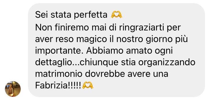 Sei stata perfetta